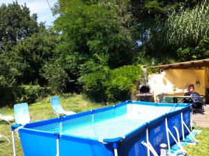 Villa mit Gartenblick