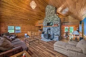 Cozy Family-Friendly Pine Grove Cabin with Fire Pit! - Minersville