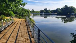 Maisons de vacances Gite La Terrasse du Loir a 2km du Zoo de la Fleche : photos des chambres