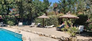 Maisons de vacances Gites Climatises Piscine Chauffee La Balancelle : photos des chambres