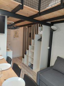 Appartement mezzanine 5 personnes avec balcon vue sur la montagne