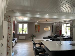 Lyxig Villalägenhet i centrala Uddevalla - Spabad