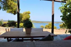 wood & stone dream view house A - Diaporos