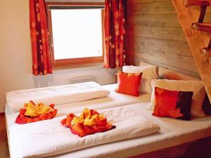 Panorama Ferienhaus Ematberg mit Bergblick und Sauna