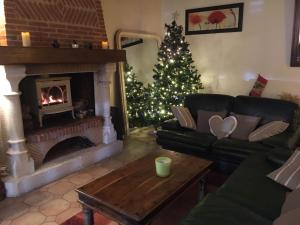 Maisons de vacances Gite galets et bois flottes proche mer gold beach meuble de tourisme 4 etoiles : photos des chambres