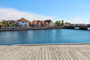 Penthouselejlighed med havneudsigt