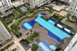 Scandinavian Homey Studio City View at Apt Green Bay Pluit Tower A