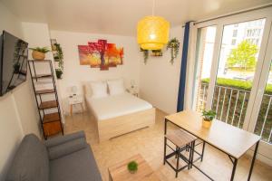 Sejours chez l'habitant L'Estival Room Logement en Colocation : Grande Chambre Double 