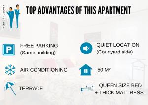 Nestor&Jeeves - VILLA HARMONIE TERRASSE - Central - Free parking