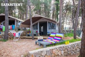 Safari Tent room in Camping Krk