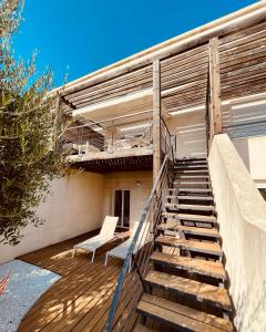 Appartements Cassis, le Grand Bleu, triplex vue mer, port plage 10mn a pieds : photos des chambres