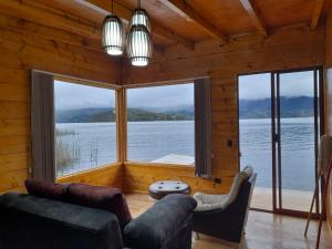 Cabañas de descanso, arcoiris del lago 1