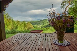 Srčna, Tri Vile, a beautiful log cabin with amazing view 