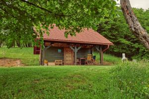 Srčna, Tri Vile, a beautiful log cabin with amazing view 