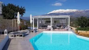 GALINI BREEZE - Full Resort for 8 persons - 4 Private Studios for 2 - heated pool - sea view - Orné