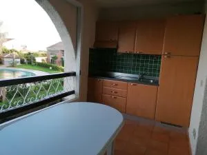 Appartement les pieds dans l'eau 300 m plage - 2 piscines - 阿莱里亚