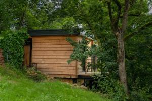 Maisons de vacances Le Moonloft insolite Tiny-House dans les arbres & 1 seance de sauna pour 2 avec vue panoramique : photos des chambres