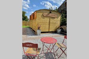 Chalets La Galipette, charmant chalet en Champagne : photos des chambres