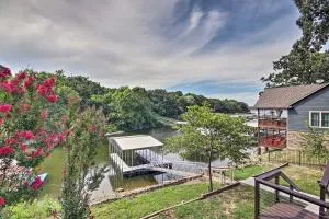 Dock, Deck and Boat Slip Lakefront Eucha Home - Spavinaw