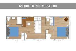 Campings Camping les Cigales : Mobile Home 2 Chambres Premium Missouri (4 Personnes - 1 Bébé) 