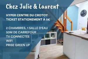 Maison 4 personnes, en centre ville