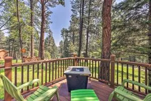 Casa Verde Cabin with Fire Pit 4 Mi to Ski - Mayhill