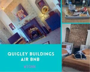 Quigley Buildings - Stylish Entire 2 bed House sleeps 5 Wigan - Private Garden - Free parking - Wifi - Secure garden - Ince-in-Makerfield