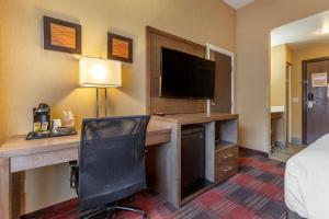 King Room with Refrigerator - Non-Smoking room in Comfort Inn Lucky Lane