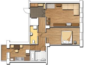 Apartments on Gogolya, 14a