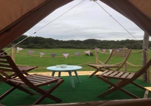 French Fields Luxury Glamping Original Mongolian Yurt