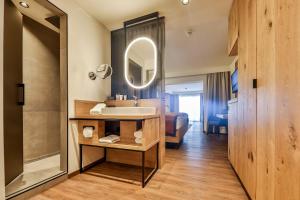 Deluxe Double Room with Balcony room in Traumhotel Alpina Superior - Yoga & Ayurveda