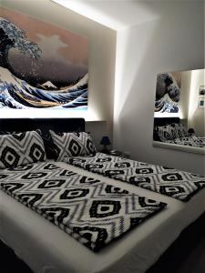 Großes Doppel-/Zweibettzimmer
