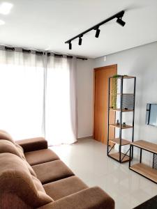 One 360 - Design Industrial - Ap para casais e família - 2 quartos com ar