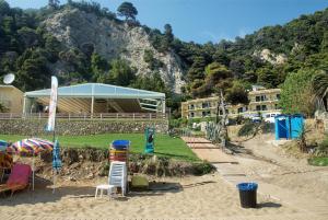 Glyfada Beach Hotel Corfu Greece