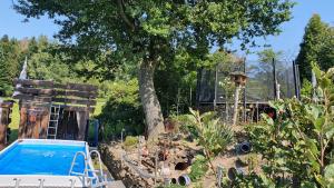 FRANKES LODGE Apartment mit Garten und Pool, 6 Einzelbetten, Parkplatz