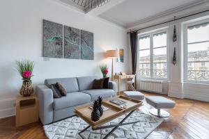 Appartements Host inn Lyon - Appartement de Luxe aux Terreaux & Jacuzzi : photos des chambres