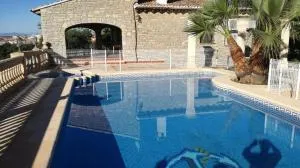 Spacious villa with large private pool and incredible views - Bárig