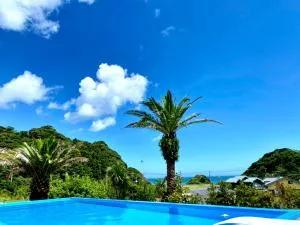 HOKULANI by the sea オーシャンビューのプール付き貸別荘 - Shiigi