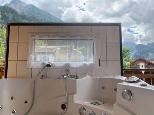 Comfort Double Room with rolling-out Whirlpool room in Chalet Hotel Adler