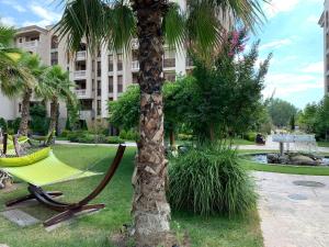 Luxury Orchid apartment with a garden in a private hotel complex Cascadas Bulgaria