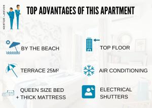 Nestor&Jeeves - SUNNY TERRACE - Central - Very close sea - Top Floor