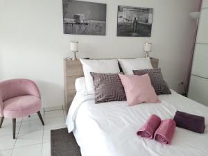 Appartements Coquet studio en Medoc, Jacuzzi et climatisation : photos des chambres