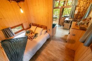 Lodges Cabanes dans les arbres avec spa Lot et Dordogne : photos des chambres