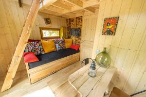 Lodges Cabanes dans les arbres avec spa Lot et Dordogne : photos des chambres