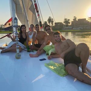 Nile Sunrise Felucca Boat Private Rental