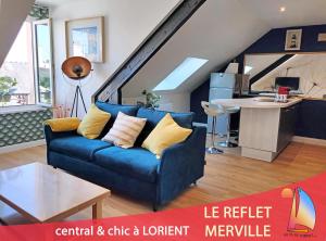 Appartements LE REFLET MERVILLE - Central & chic - AufildeLorient : photos des chambres