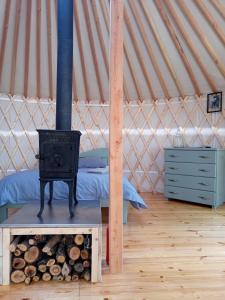 Romantic yurt in Apuseni mountains