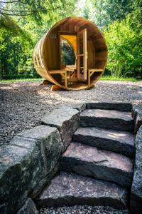 Maisons de vacances Gite L'ilet aux 2 etangs : photos des chambres
