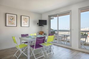 Appartements Appartement pour 4 personnes avec vue sur la marina de Pornichet : photos des chambres