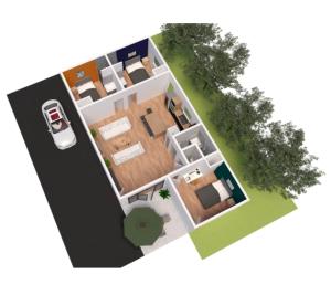 Maisons de vacances - SUBLIME VILLA FELICIDAD - Proche hypercentre - Parking - Terrasse - WiFi : photos des chambres